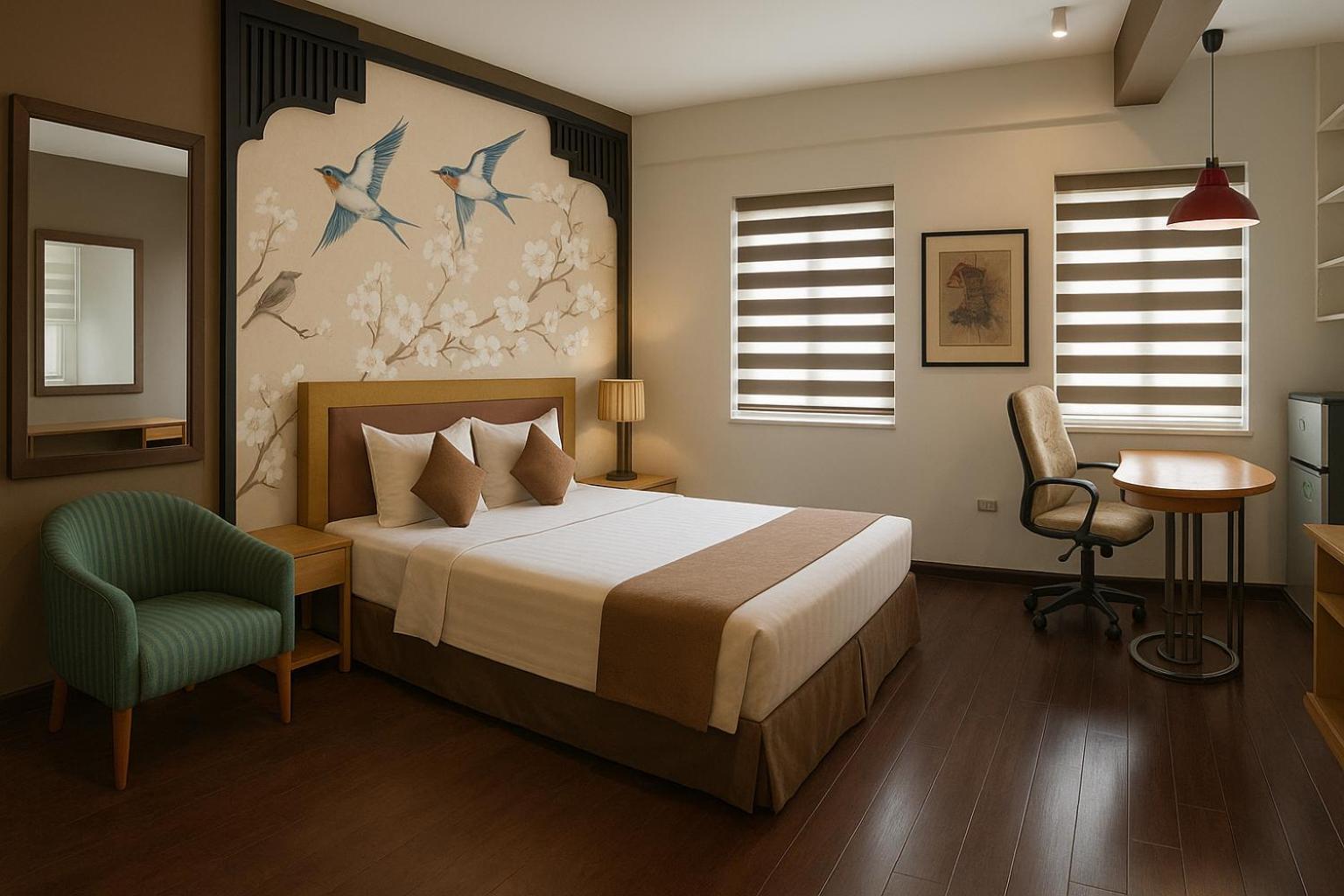 Golden Sunshine Villa Hotel And Travel ฮานอย ภายนอก รูปภาพ